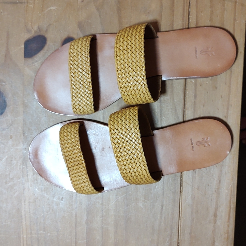 Frye Yellow Sandals